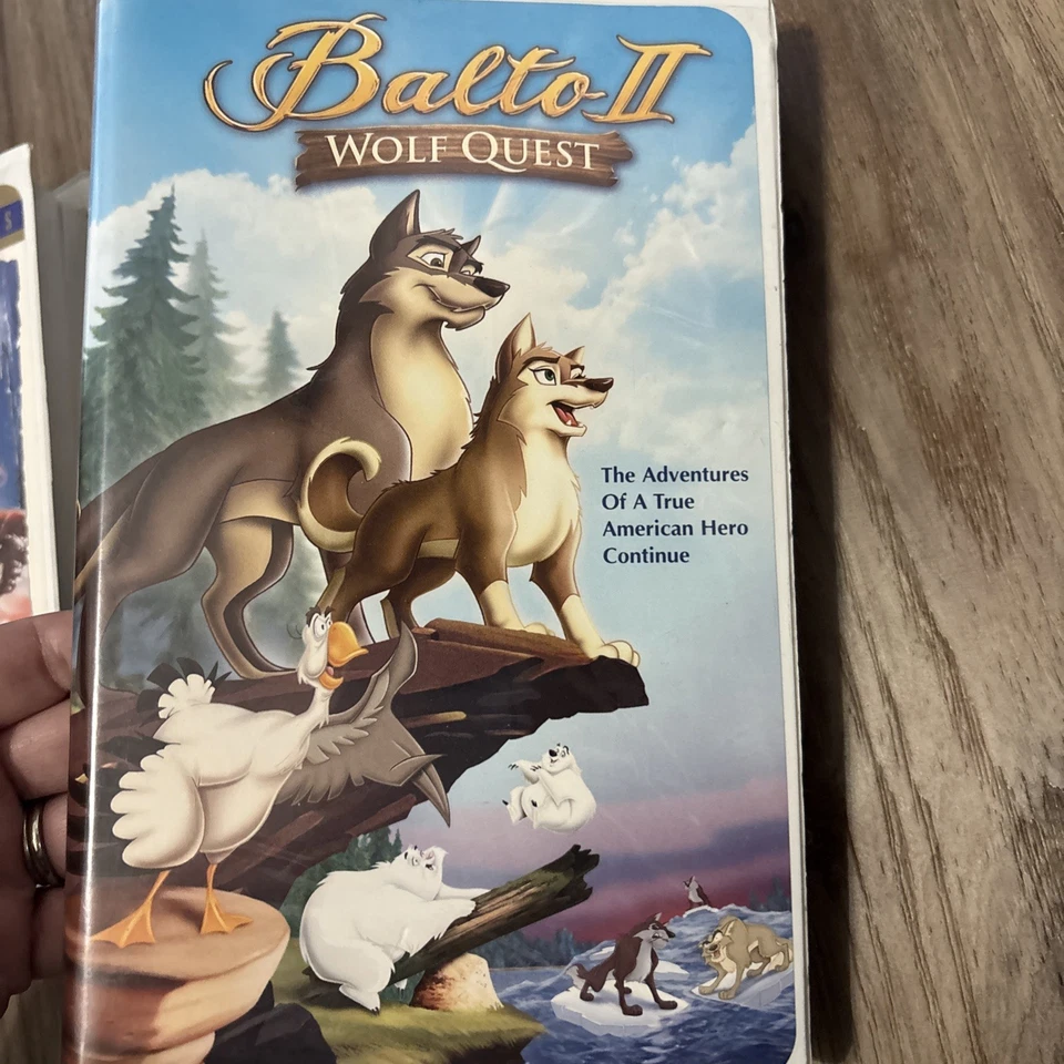 Balto , II : Wolf Quest, III : Wings Of Change VHS Clamshell 1 2 3 Foto 4 de 4