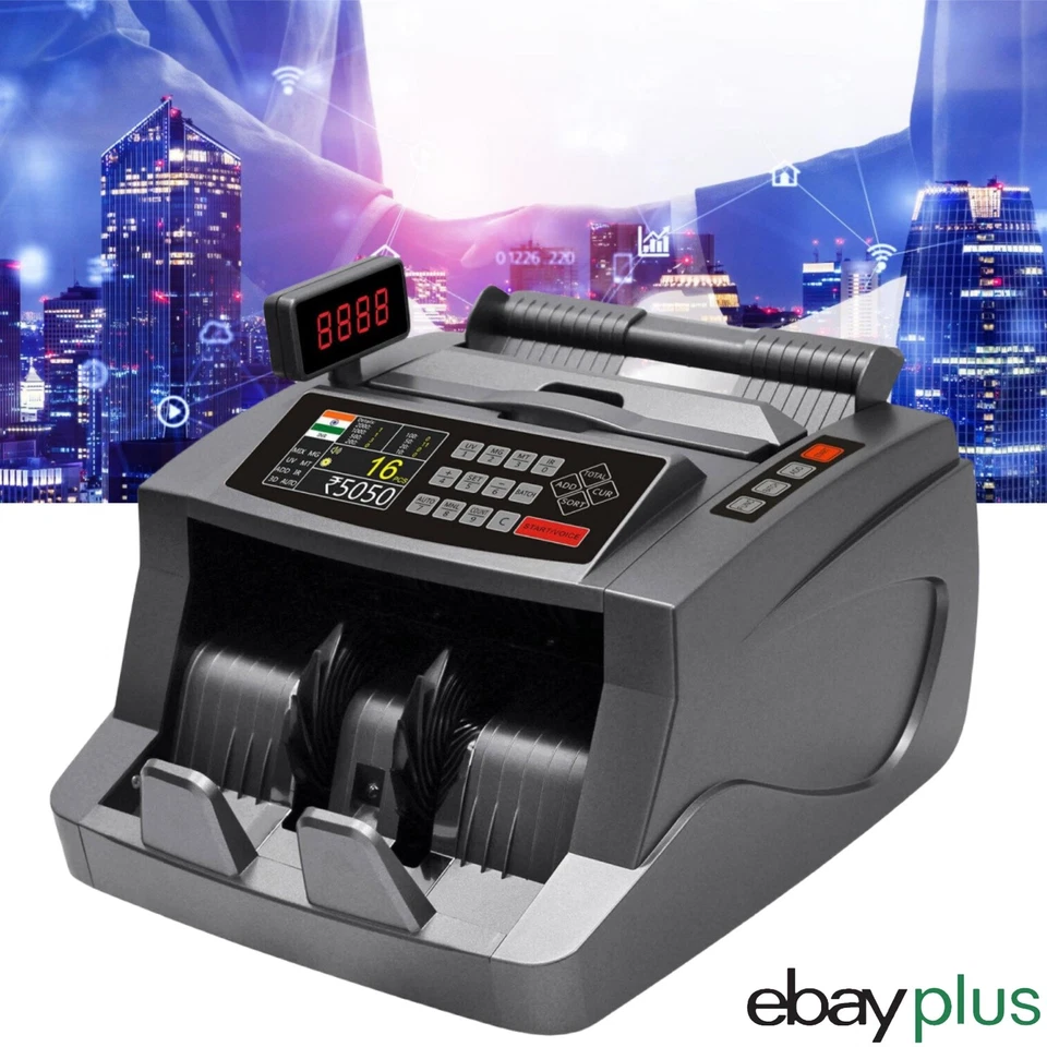 Geldzählmaschine Wertzähler Geldzähler gemischte Geldscheine MT /UV / MG / IR - Bild 2 von 4