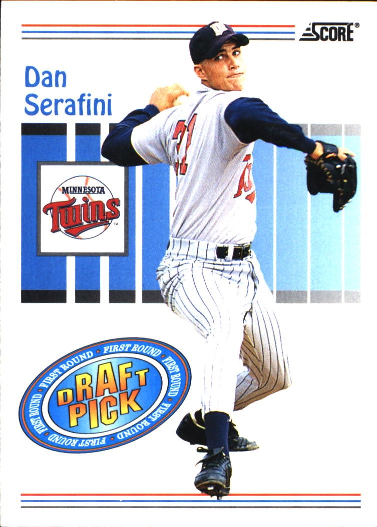 1993 Score Dan Serafini Rookie #497 Minnesota Twins