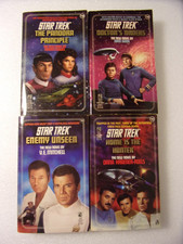 Lot of 4 Star Trek The Original Series Paperback Books 49, 50, 51, and 52