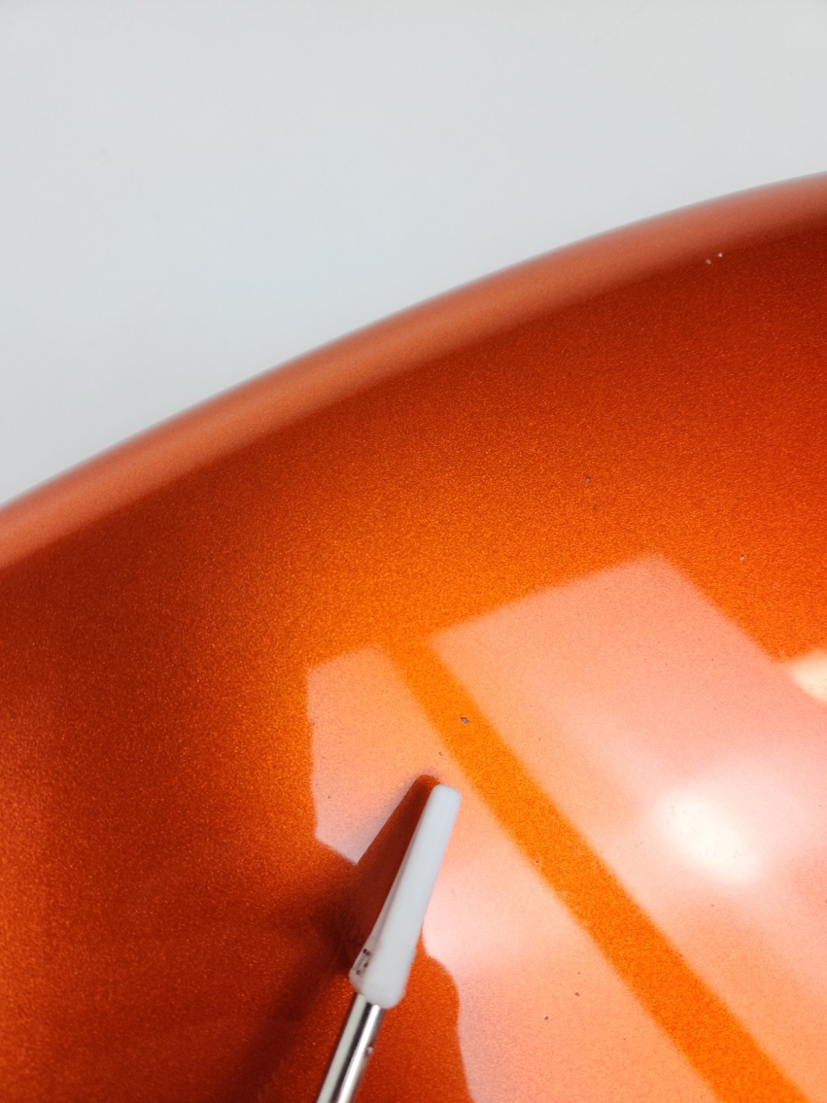2015-2017 MCLAREN 675LT REAR TRUNK LID SPOILER WING VOLCANO ORANGE W LIGHT OEM