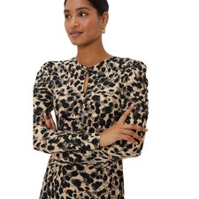 Dorothy Perkins - Midikleid Tropfenausschnitt für Damen (DP4414)