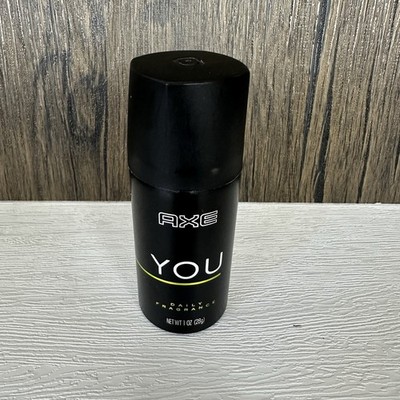 Axe YOU Daily Fragrance Body Spray Rare Discontinued 1oz Bottle Travel Size NEW