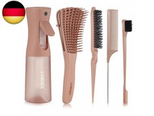 Haarb&uuml;rste mit 200ml Haar Spr&uuml;hflasche, Entwirrb&uuml;rste f&uuml;r Naturhaar f&uuml;r Afro Haa