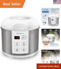 Versatile 5-Cup Rice Cooker - Non-Stick, Auto...