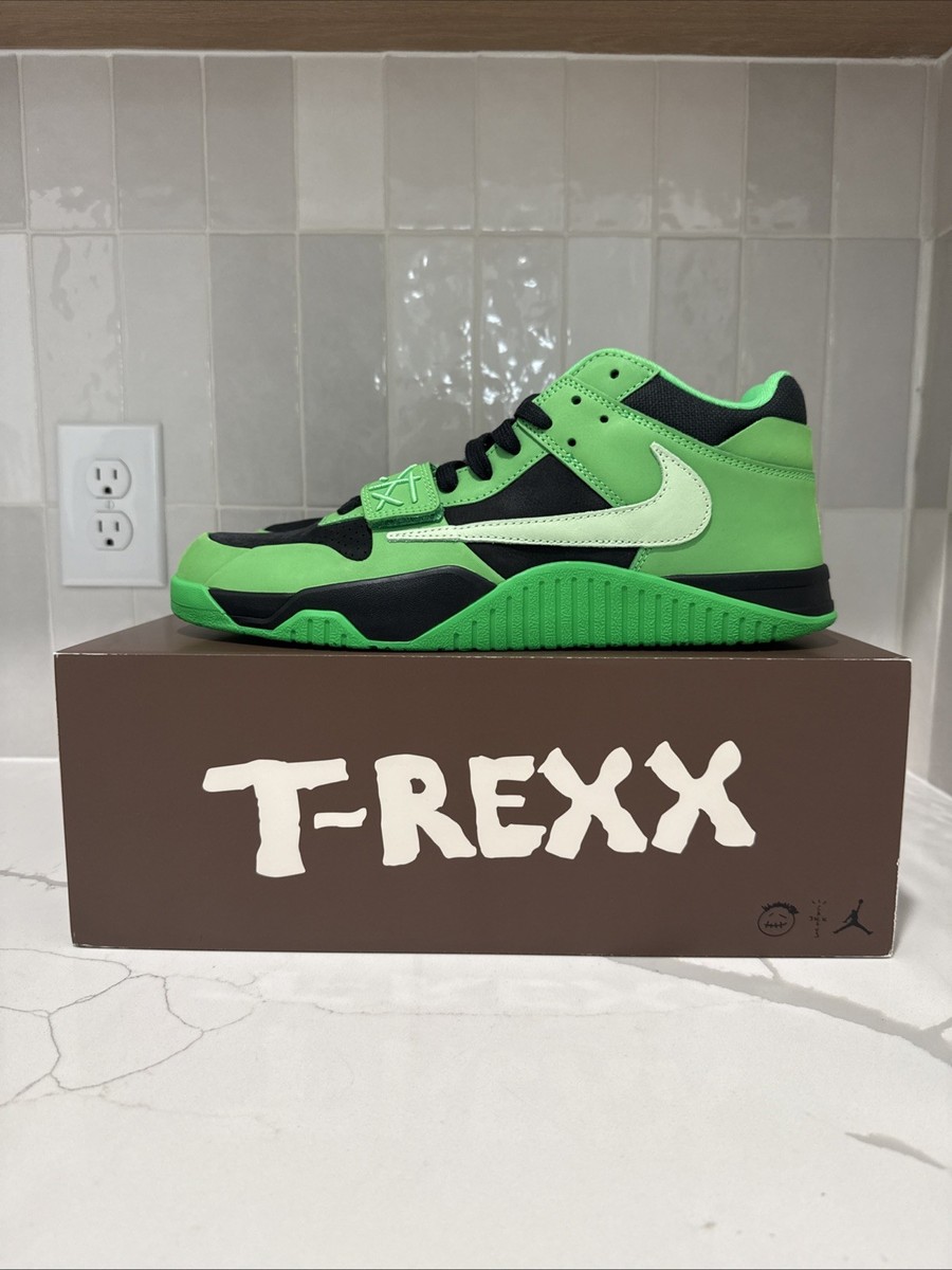 Travis Scott x Air Jordan Jordan Jumpman Jack TR Green Spark Size