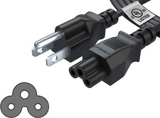 PWR 6 Ft Power Cord for Segway Ninebot MAX Electric Kick Scooter Charger Ada...