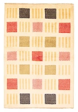 Traditional Hand-knotted Wool Oriental Carpet 4'1" x 6'2" Area Rug