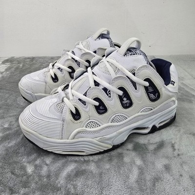 Osiris D3 2001 Herren UK 6,5 EU 40 US 7,5 White Navy Skateschuhe Y2K