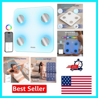 Comprehensive Bluetooth Body Fat Scale - Customizable Color, Accurate to 0.1 lb