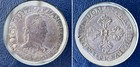 1582 K Henri III Franc au Col Plat Rare Silver Coin France — photo 1