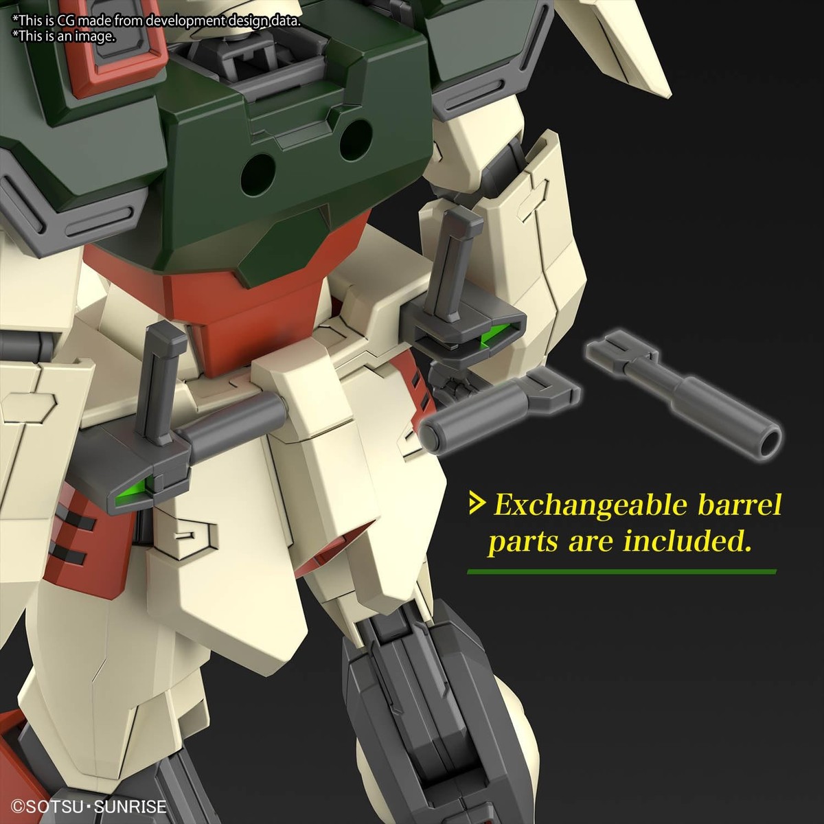 BAN2679247 Bandai HG #253 Lighting Buster Gundam 