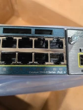 Cisco  Catalyst (WS-C3560X-48PF-S) 48-Ports Rack-Mountable Switch Managed