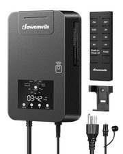 DEWENWILS 300W Low Voltage Landscape Transformer,Weatherproof,120V AC to 12V DC