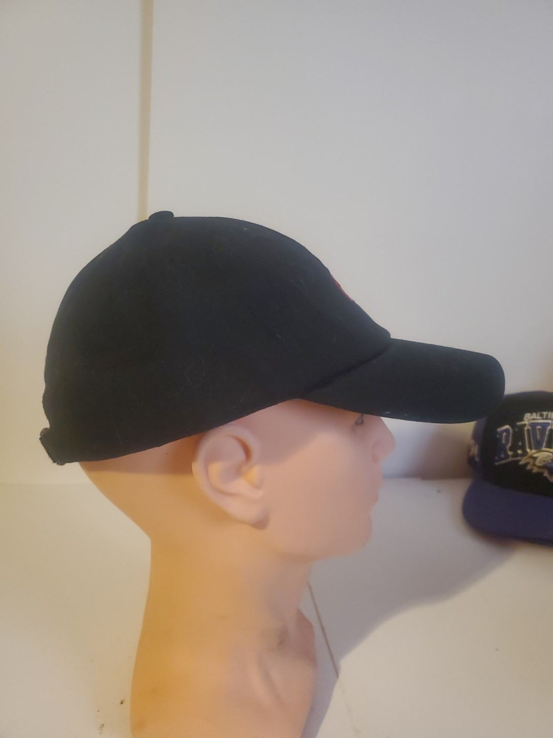 STRANGER THINGS hat black adjustable cap - 100% c… - image 2