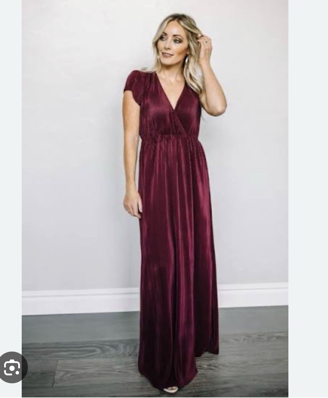 Baltic Born Athena Maxi Dress Women’s XL Mulberry Wedding Formal
