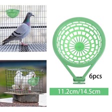 6x Bird Nest Pigeon Nest Storage Container Easy Use Hatching Tool Sturdy Round