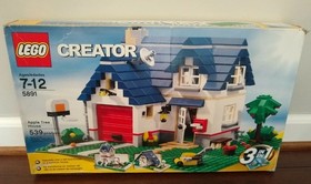 5891 LEGO 3-in-1 Creator Apple Tree House Complete with Manuals & Box 2010