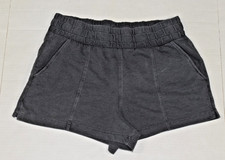 Girls Lounge Shorts No Boundaries Size L 11-13 Juniors Charcoal Gray