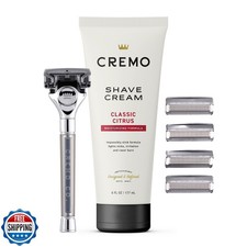 Cremo Original Shave Gift Set for Men, includes Impossibly-Slick 6 oz Shaving