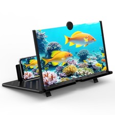 20" Screen Magnifier for Cell Phone,Fanlory 3D HD Magnifying Projector Screen En