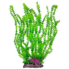 Hamiledyi Aquarium Plastic Plants Decor Artificial Fish 20.4 in, A