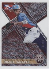 2019 Panini Elite Extra Edition Status Red Die-Cut 68/99 Miguel Tamares #211 s3g