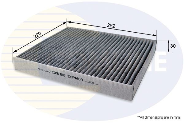 Cabin Air Filter Fits Audi A1 A1 Allstreet Seat Arona Skoda VW COMLINE EKF440A