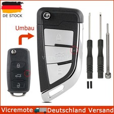 3 Tasten Klapp Schlüssel Gehäuse Für VW T5 Golf 6 Passat Touran Eos Skoda Seat