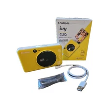 Canon IVY CLIQ Instant Camera Printer Mobile Mini Printer (Bumblebee Yellow)
