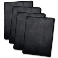 NEW SET OF 4 FAUX LEATHER WATERPROOF PLACEMATS HOME KITCHEN DINING TABLE MATS UK