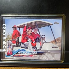 Topps Upton, Ohtani & Trout Rookie Card