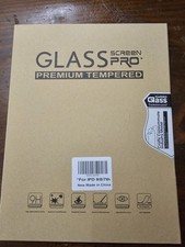 Tempered Glass Screen Protector for iPad 9th/8th/7th Gen, Explosion-Proof, Clear