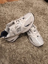 New Balance 530 Trainers White/Grey/Navy, UK Size 8.5