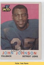 1959 Topps John Henry Johnson #44 HOF READ m5x