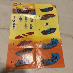 LEGO Castle: Sea Serpent (6057) 99% Complete with minifigs and instructions