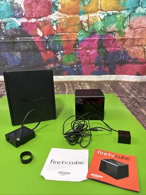 Amazon Fire TV Cube EX69VW 1st Gen 4K HDR NO REMOTE