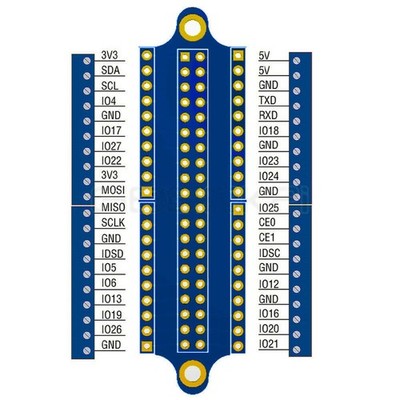 GPIO Terminal Expansion Circuit Board For Raspberry Pi 4B/3B+/3B/2B/Zero DIY
