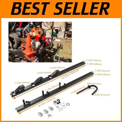 Lockable Trimmer Rack for Landscape Trailer