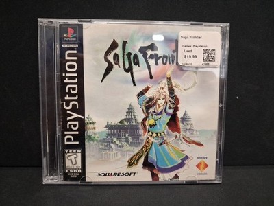 Sony PlayStation 1 Saga Frontier 1998 No Back Label Tested