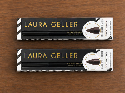 Laura Geller Gel Eyeliner - Set of 2, Shades NIGHTCAP & SMOKESHOW   New in Box