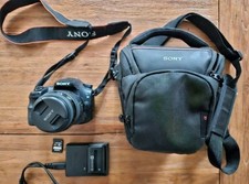 Sony Alpha SLT-A58 + Everything Included In The Picture  And SD Card Type Reader