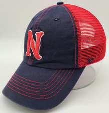 Nashville Sounds Red Blue '47 Brand Snapback Trucker Hat Cap Unstructured