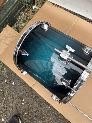Mapex M Brzoza 14" Tom podłogowy. Turkusowe wykończenie blaknące. 14x14". Darmowa przesyłka w Wielkiej Brytanii - Zdjęcie 19 z 20