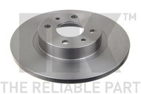 2X NK Bremsscheibe Vorne Hinten 209932 FüR Alfa Romeo Fiat Lancia