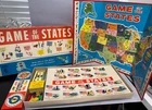 Game of the States - Milton Bradley Board Game 1960 Complete Vintage