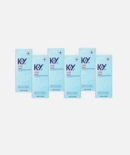 KY Jelly Classic Glide Water based personal Lubricant 4OZ (Pack of 6)