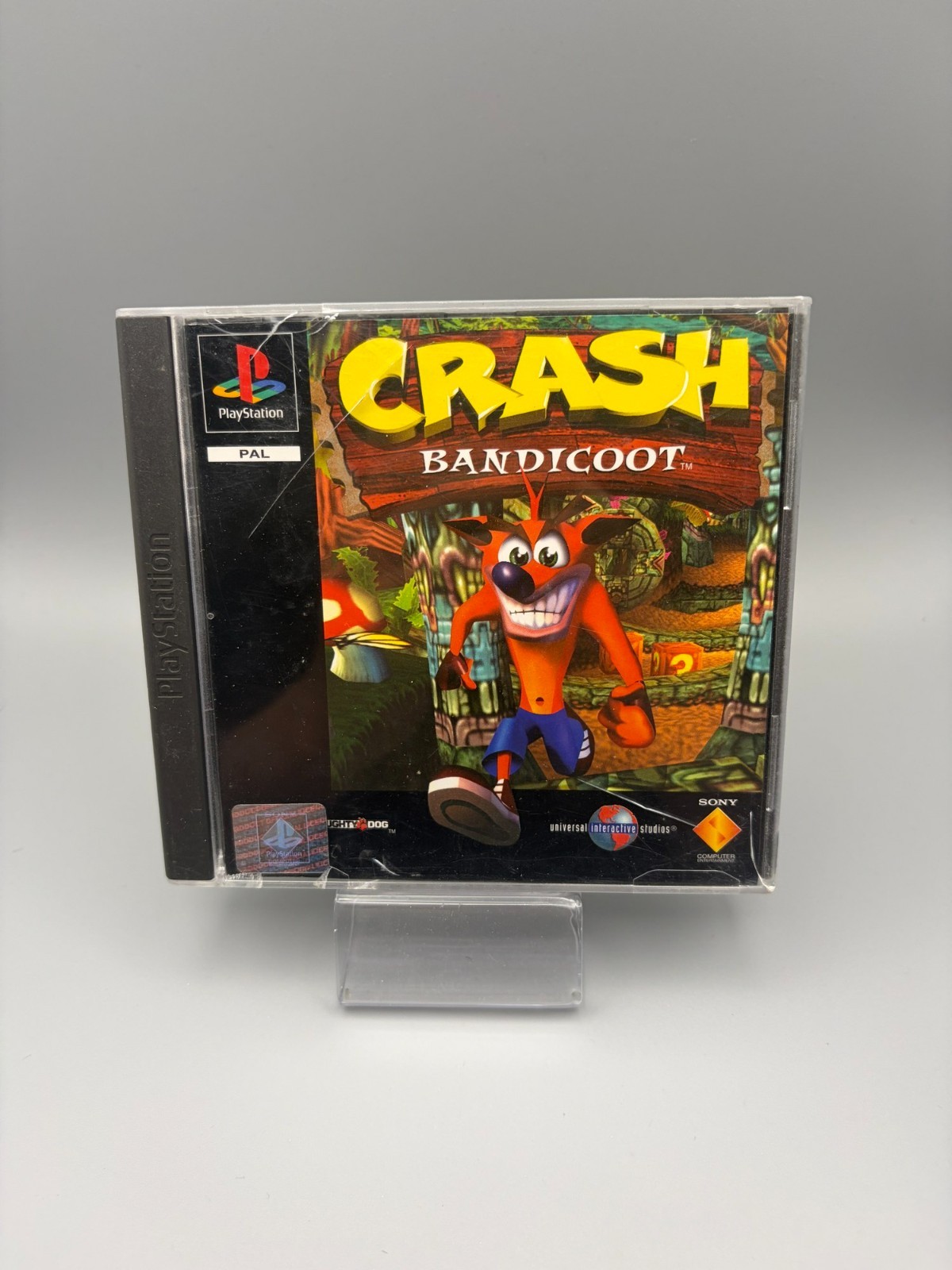 Crash Bandicoot + Demo Sony Playstation 1 PS1 Jeu PAL FR
