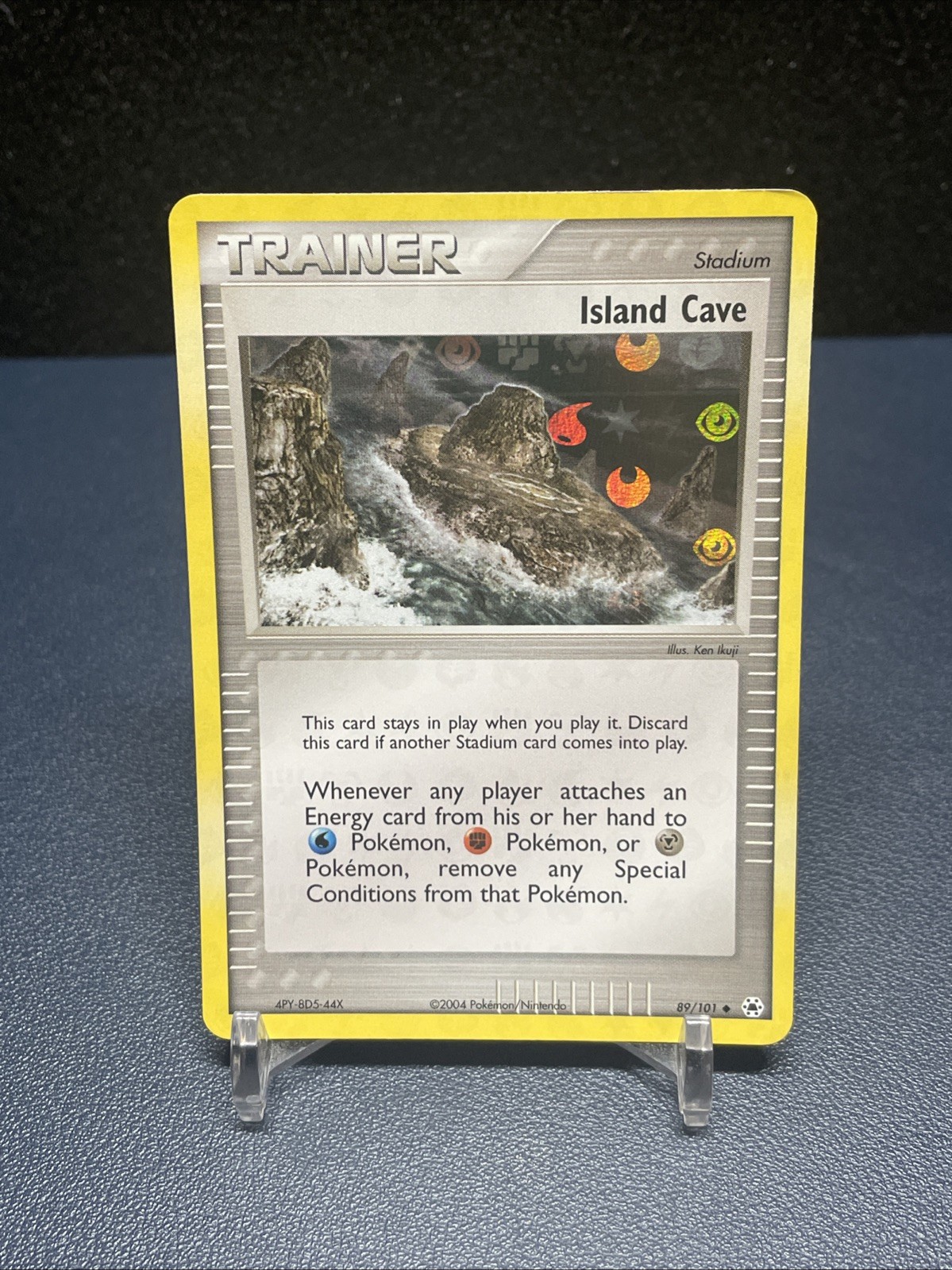 Pokemon Card - Island Cave Hidden Legends 89/101 Reverse Holo Uncommon