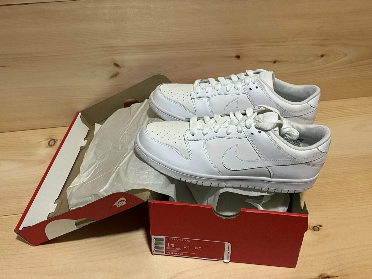 Nike Dunk Low Triple White 2017 for Sale | Authenticity Guaranteed 
